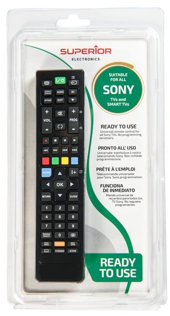 EAN 8054242080339 - Superior RCSONY mando a distancia IR inalámbrico TV Botones imagen 2