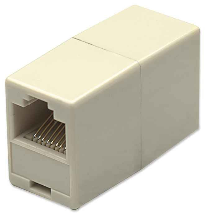 EAN 0766623504225 - Intellinet 504225 cambiador de género para cable 8P8C Marfil imagen 4