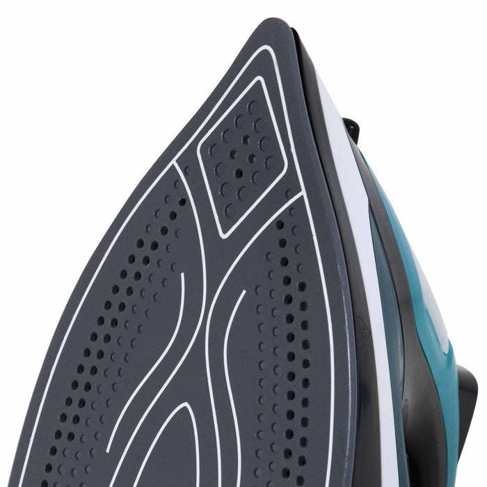 EAN 8421078038337 - JATA JEPL1221 plancha Plancha a vapor Suela de cerámica 2400 W Negro, Azul, Gris, Blanco imagen 5