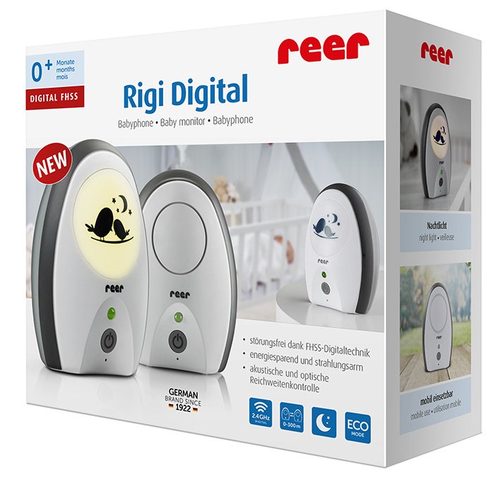 EAN 4013283500705 - reer 50070 vigila bebes Negro, Blanco imagen 8