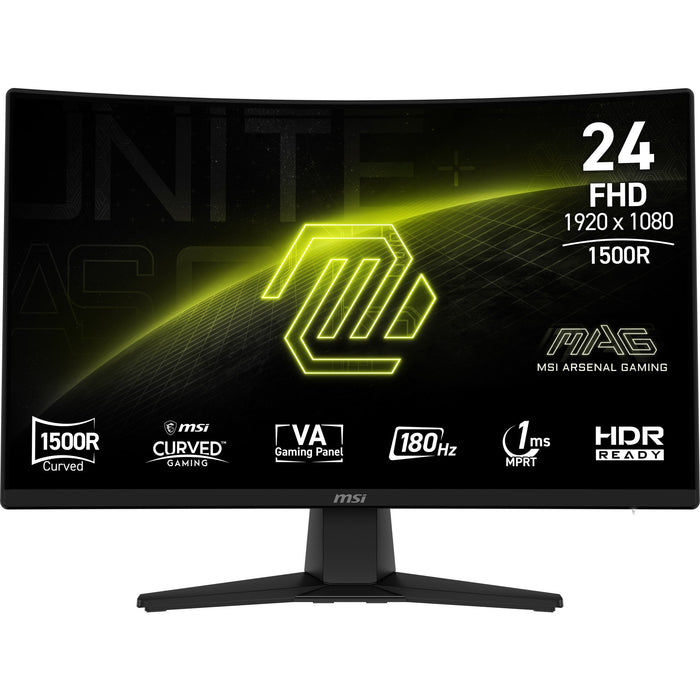 EAN 4711377271110 - MSI MAG 242C pantalla para PC 59,9 cm (23.6") 1920 x 1080 Pixeles Full HD LCD Negro imagen 1