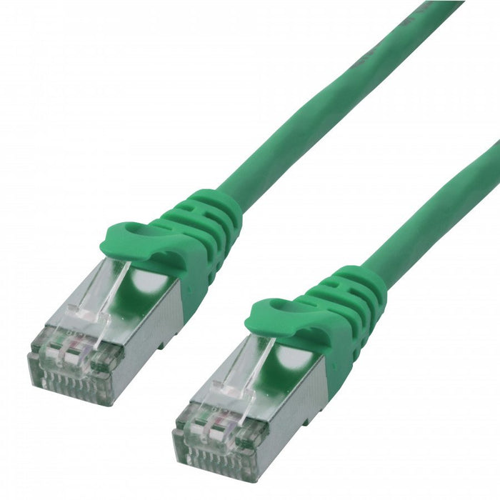 EAN 3700224743253 - MCL FCC6ABMSHF-5M/V cable de red Verde Cat6a S/FTP (S-STP) Alrededor imagen 2