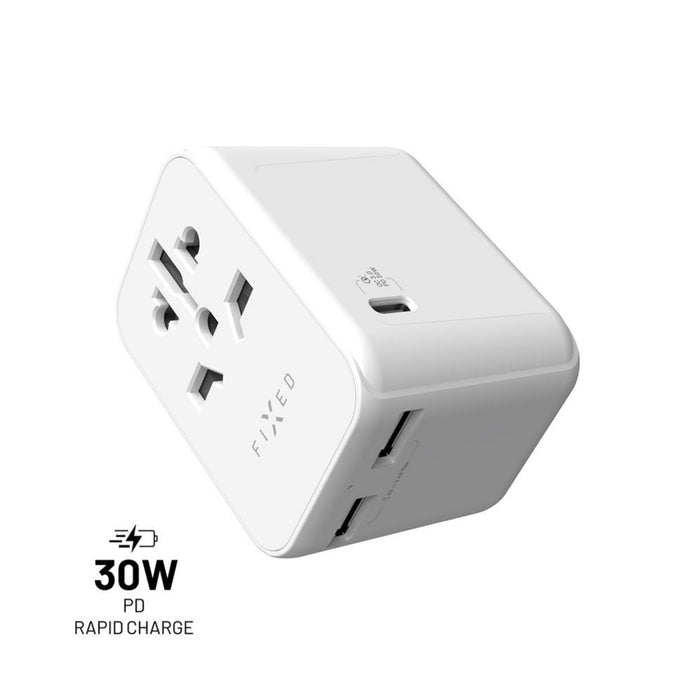 EAN 8591680148974 - FIXED FIXCT30-1C2A-WH adaptador e inversor de corriente imagen 1