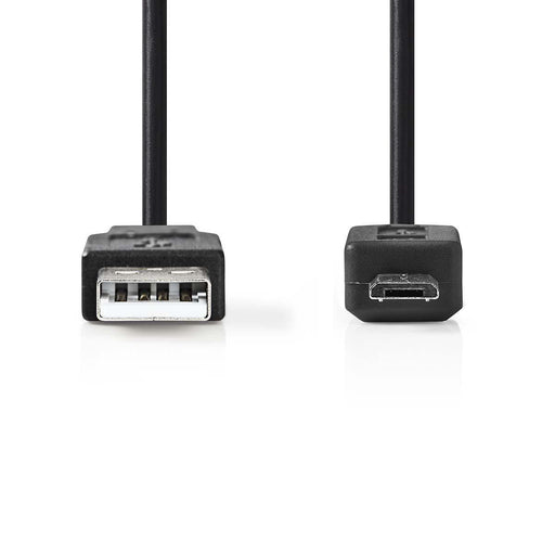 EAN 5412810288915 - Nedis CCGB60500BK30 cable USB USB 2.0 3 m USB A Micro-USB B 0,48 Gbit/s Negro imagen 2
