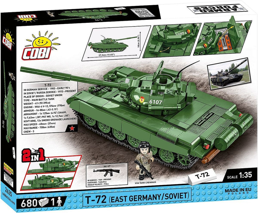 EAN 5902251026257 - COBI T-72 (East Germany/Soviet) imagen 12