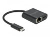 EAN 4043619666447 - DeLOCK 66644 base para portátil y replicador de puertos Alámbrico USB 3.2 Gen 1 (3.1 Gen 1) Type-C imagen 1