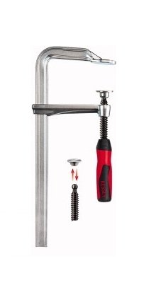 EAN 4008158033860 - BESSEY GZ16-2K abrazadera Abrazadera en F 16 cm Negro, Rojo, Acero inoxidable imagen 1