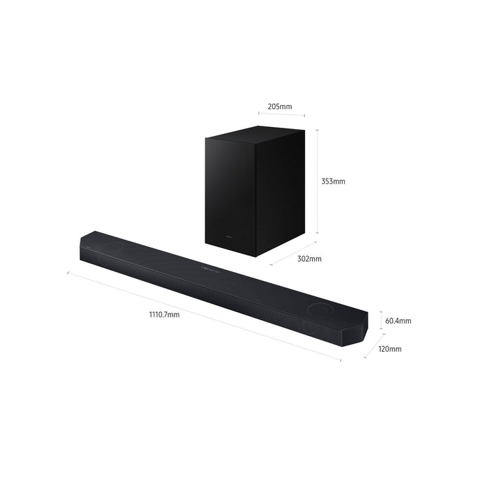 EAN 8806099014100 - Samsung HW-Q600H/XC altavoz soundbar Negro 3.1.2 canales 320 W imagen 4