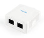 EAN 8716309096966 - Gembird NCAC-2U5E-01 divisor de red Blanco imagen 1