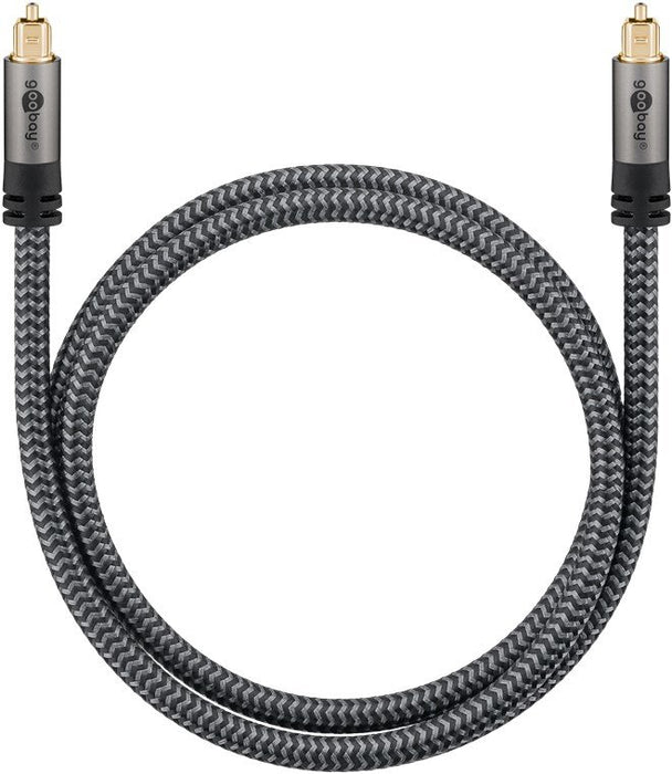 EAN 4040849653056 - Goobay 65305 cable de audio 2 m Toslink Negro, Plata imagen 4