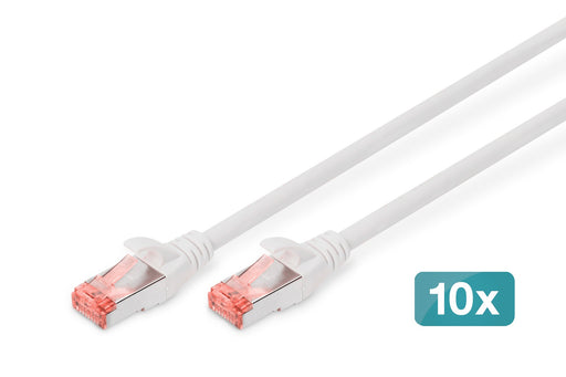 EAN 4016032441793 - Digitus DK-1644-020-WH-10 cable de red Blanco 2 m Cat6 S/FTP (S-STP) imagen 1