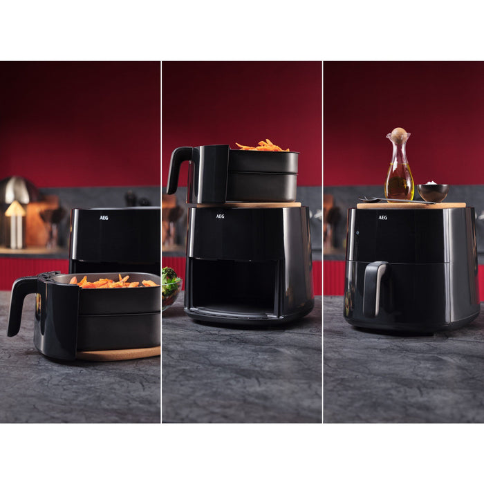 EAN 7333394032627 - AEG AAF7B Sencillo 6,8 L 1800 W Freidora de aire caliente Negro imagen 14