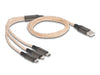 EAN 4043619881581 - DeLOCK 88158 cable USB USB 2.0 1,2 m USB A USB C/Micro-USB B/Lightning Transparente imagen 2