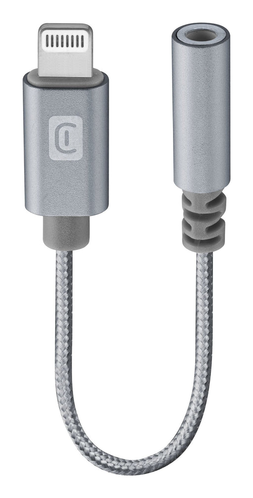 EAN 8018080342387 - Cellularline 8018080342387 cable de audio 0,01 m 3,5mm Gris imagen 1