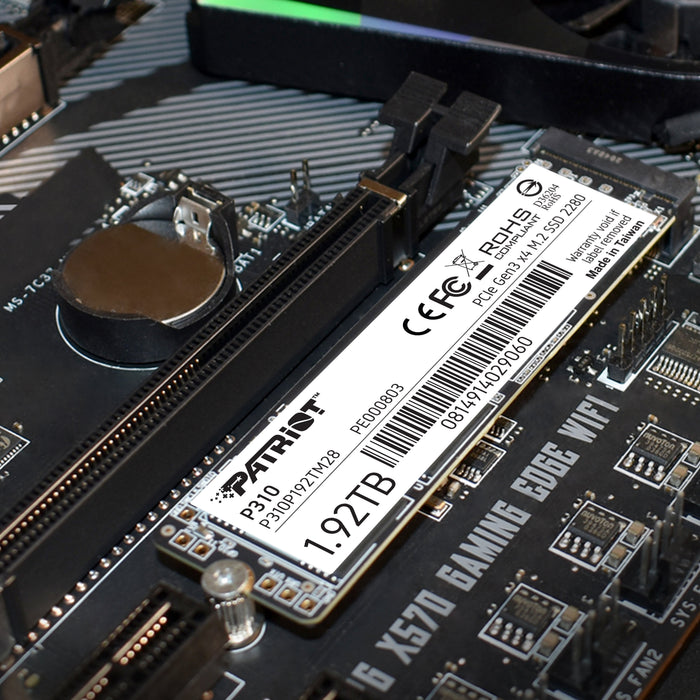 EAN 814914029060 - Patriot Memory P310 1,92 TB M.2 PCI Express 3.0 NVMe imagen 7