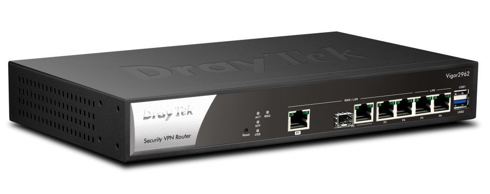 EAN 4710484742094 - DrayTek Vigor 2962 router 2.5 Gigabit Ethernet Negro, Blanco imagen 4