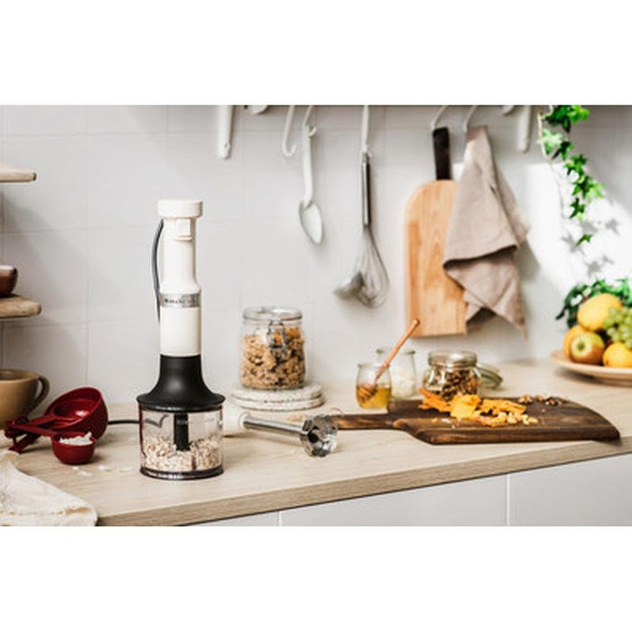EAN 5413184907174 - KitchenAid 5KHBV83EAC Batidora de inmersión 180 W Crema de color, Acero inoxidable imagen 4
