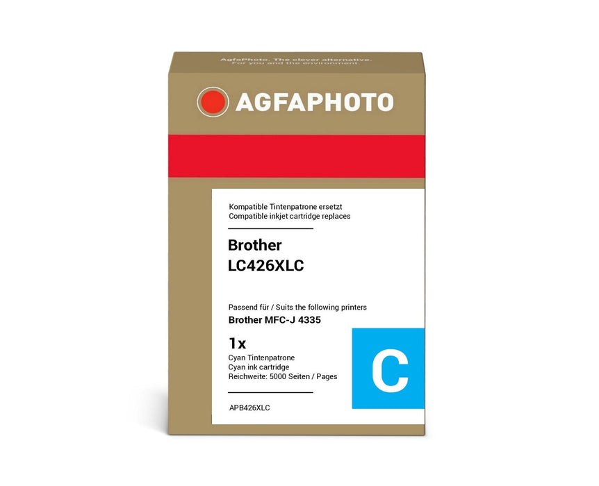 EAN 4250164920607 - AgfaPhoto Nicht kategorisiert cartucho de tinta 1 pieza(s) Compatible Alto rendimiento (XL) Cian imagen 2