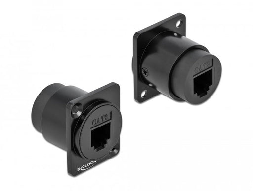 EAN 4043619867837 - DeLOCK 86783 cambiador de género para cable RJ-11 Negro imagen 1