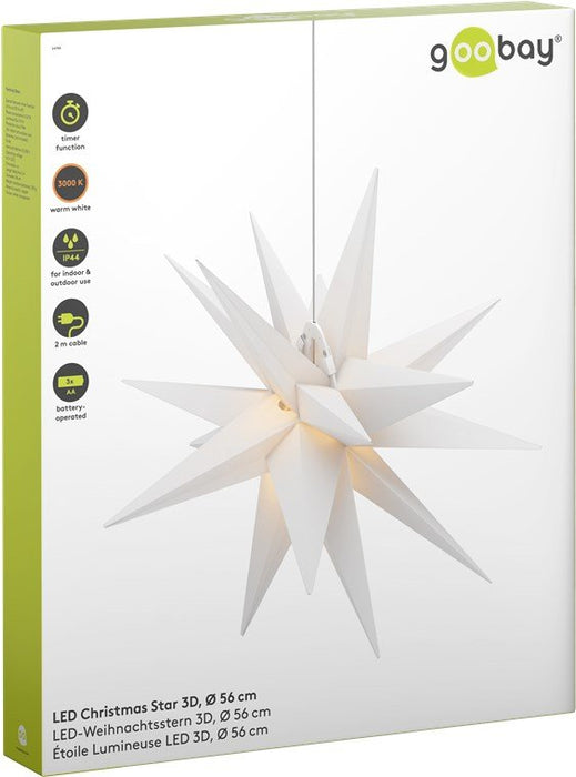 EAN 4040849647888 - Goobay 64788 iluminación decorativa Figura iluminada decorativa 7 bombilla(s) LED 0,27 W imagen 3