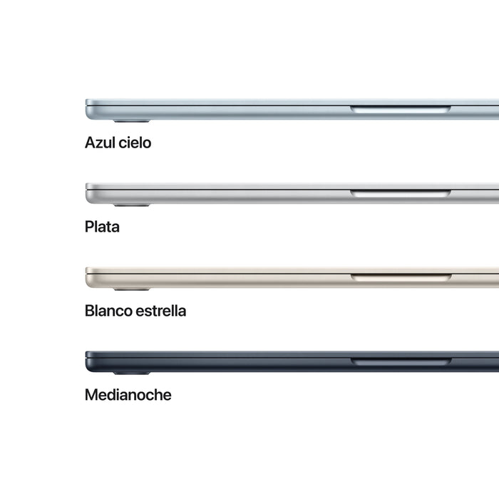 EAN 0195949894282 - Apple MacBook Air Apple M M4 Portátil 38,9 cm (15.3") 24 GB 512 GB SSD Wi-Fi 6E (802.11ax) macOS Sequoia  imagen 3