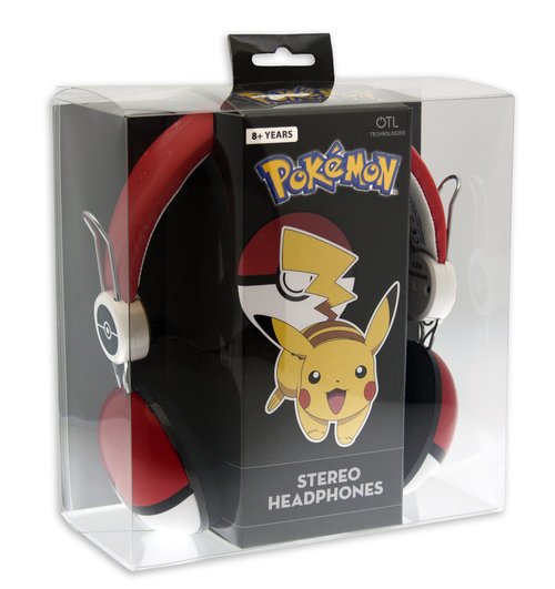 EAN 5055371619271 - OTL Technologies Pokémon Pokeball Auriculares Alámbrico Diadema Música Rojo imagen 2