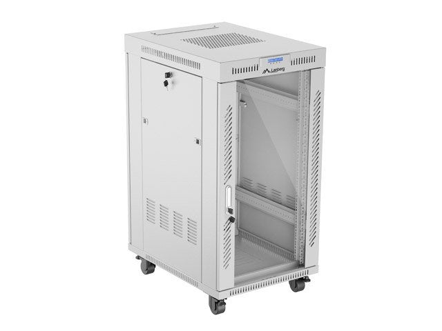 EAN 5901969441123 - Lanberg FF01-6822-12SL armario rack 22U Rack o bastidor independiente Gris imagen 1