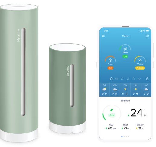 EAN 3700730506731 - Netatmo NWS-M-EC estación meteorológica digital Color menta AC/Batería Wifi imagen 2