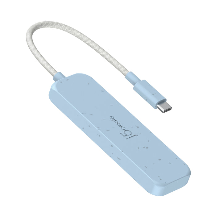 EAN 4712795087840 - j5create JCH345EC USB 3.2 Gen 1 (3.1 Gen 1) Type-C 10000 Mbit/s Cian imagen 2