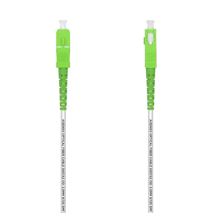 EAN 8436574705652 - AISENS A152-0498 Cable de fibra óptica e InfiniBand 10 m SC Blanco imagen 3