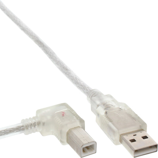 EAN 4043718167524 - InLine 34517L cable USB 0,5 m USB A USB B 0,48 Gbit/s Transparente imagen 1