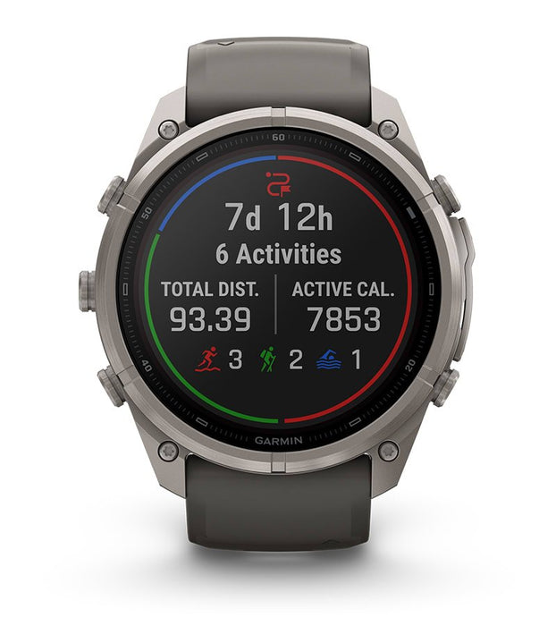 EAN 753759370312 - Garmin fēnix 9 Pro 3,81 cm (1.5") AMOLED 51 mm Digital 466 x 466 Pixeles Pantalla táctil 4G Titanio Wifi G imagen 8