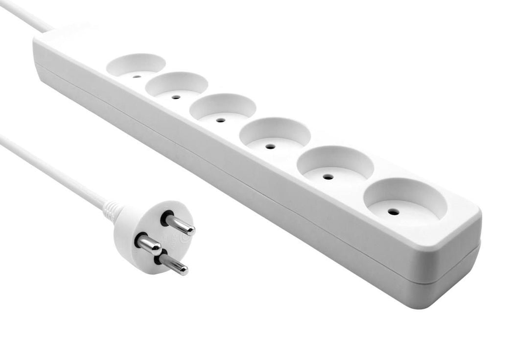 EAN 5715063118610 - Microconnect MC-GRU0603DKW base múltiple 3 m 6 salidas AC Interior Blanco imagen 1