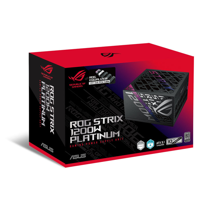 EAN 4711636451116 - ASUS ROG -STRIX-1200P-GAMING-E unidad de fuente de alimentación 1200 W 20+4 pin ATX ATX Negro, Multicolor imagen 15