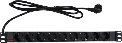 EAN 7611990146758 - ROLINE 19.07.1620 unidad de distribución de energía (PDU) 9 salidas AC Negro, Blanco imagen 2