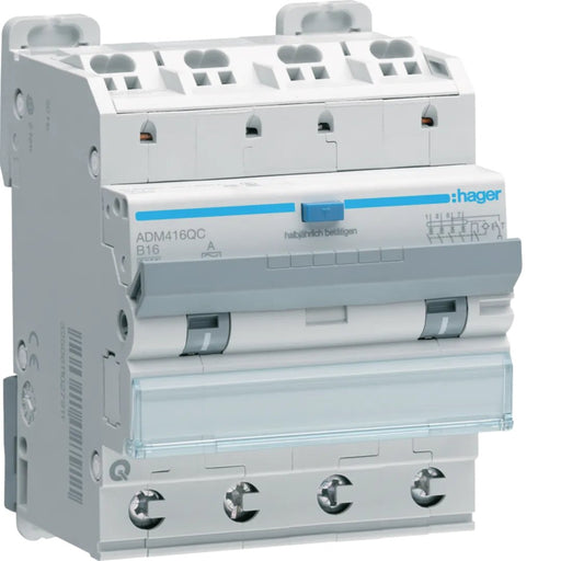 EAN 3250611027942 - Hager ADM416QC corta circuito Disyuntor en miniatura 4P 4 módulo(s) imagen 1