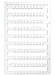 EAN 4032248393596 - Weidmüller DEK 5/5 PLUS MC NE WS Marcadores para bloque de terminales 1000 pieza(s) imagen 1