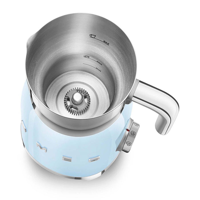 EAN 8017709316105 - Smeg MFF11PBEU espumador o calentador de leche Automatic milk frother/warmer Azul imagen 5