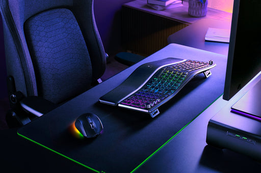 EAN 8887910073599 - Razer Pro Type Ergo teclado Universal USB + RF Wireless + Bluetooth QWERTY Inglés de EE. UU. Negro imagen 2