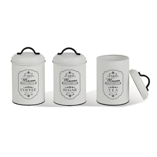 EAN 4820177149908 - Maestro MR-1771-3CS recipiente de cocina Juego de recipientes de té + café + azúcar Metal imagen 1