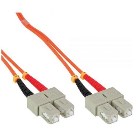 EAN 5705585208708 - Mercodan 40400167 Cable de fibra óptica e InfiniBand 2 m SC Multicolor, Naranja imagen 1