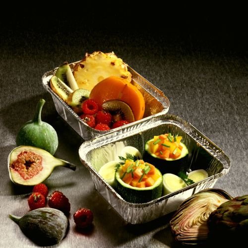 EAN 4002911145128 - Papstar 14512 contenedor desechable para comida Aluminio Plata imagen 2