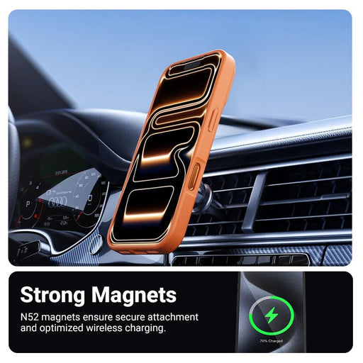 EAN 5904310706766 - Crong CRGHMMIP1763PORG funda para teléfono móvil Naranja, Translúcido imagen 3