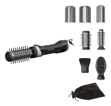 EAN 3121040092514 - Rowenta Brush Activ UB9540F0 Utensilio de peinado Cepillo de aire caliente Caliente Negro, Plata 1000 W imagen 1