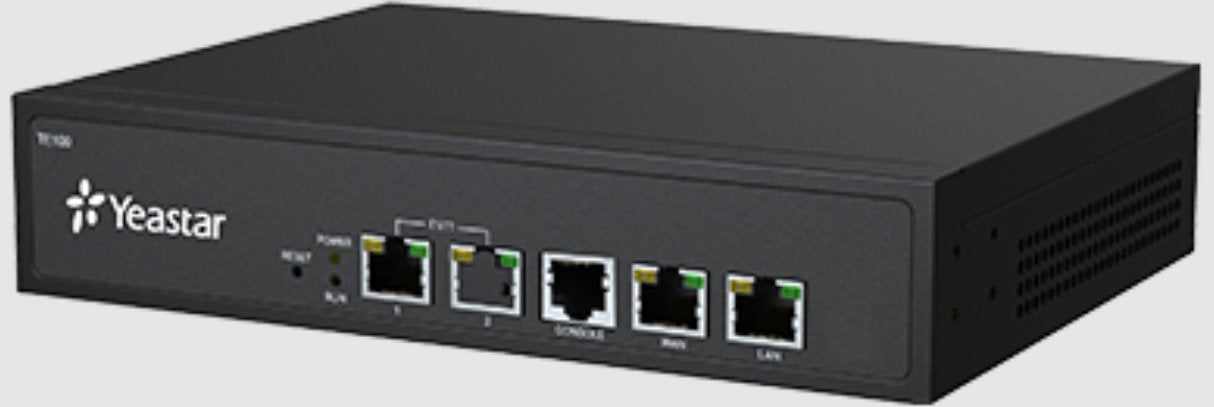 EAN 6926150035218 - Yeastar TE100 pasarel y controlador 10, 100 Mbit/s imagen 1