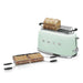 EAN 8017709190910 - Smeg TSF02PGEU tostadora 6 4 rebanada(s) 1500 W Verde imagen 2
