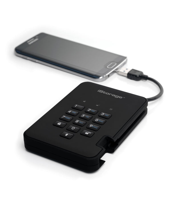 EAN 5060220251229 - iStorage diskAshur 2 disco duro externo 500 GB 5400 RPM USB tipo A 3.2 Gen 1 (3.1 Gen 1) Negro imagen 7