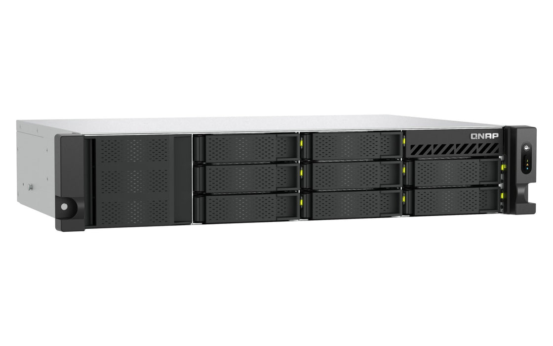 EAN 4711103091876 - QNAP TS-H1065EU-RP Servidor de almacenamiento Bastidor (2U) 8 GB DDR5 0 TB QNAP QTS Negro imagen 8