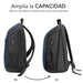 EAN 8436586743703 - SUBBLIM Nomad Xpand Air Padding mochila City backpack Azul Poliéster reciclado imagen 2