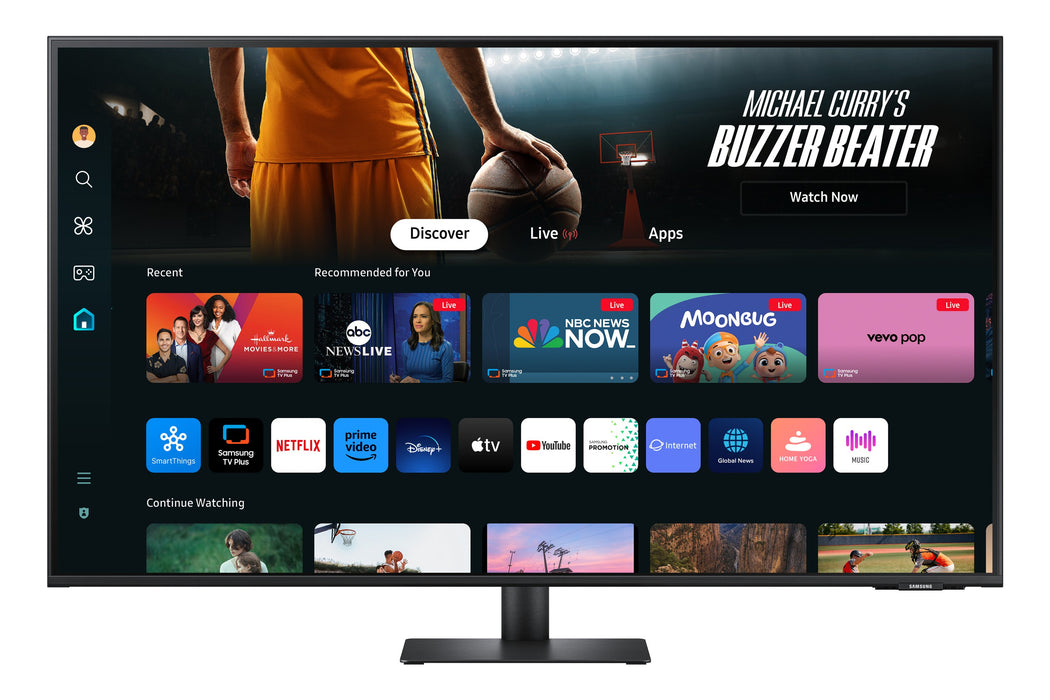 EAN 8806095547053 - Samsung M70D pantalla para PC 109,2 cm (43") 3840 x 2160 Pixeles 4K Ultra HD LCD Negro imagen 4